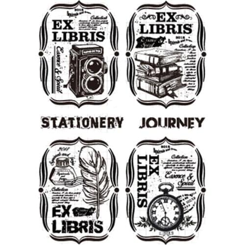 Clear Stamps Seal for DIY Scrapbooking Card Stationery journey Rubber Stamps Making Photo Album Decoration Crafts New Stamps