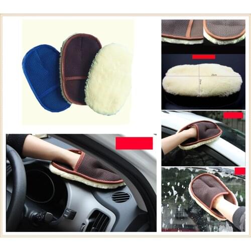 Car interior cleaning gloves motorcycle care waxing rag Accessories for Honda City OSM FC Small PUYO Crosstour CR-Z S C