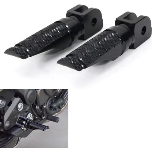 Motorcycle Foot Pegs Pedals CNC Front Footrests Fit For Kawasaki Z800 Z800E Z750R Z1000 Z1000R ZX-6R ZX6R 636 ZX-10R ZX10R
