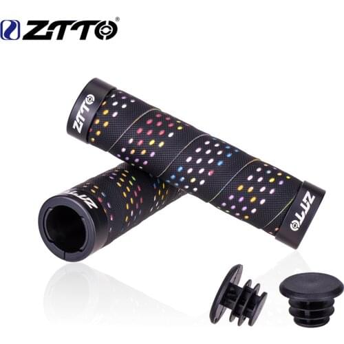 ZTTO MTB Cycling Handle Bar Tape Grips Lockable Grip Anti Slip For 22.2mm Handlebar Replaceable Tape Black Red Yellow Green