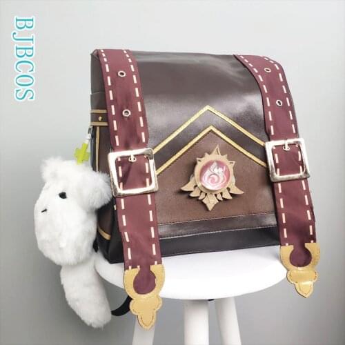 BJBCOS Genshin Impact Klee Cosplay Bag Game Genshin Impact Klee Cosplay Bag For Women