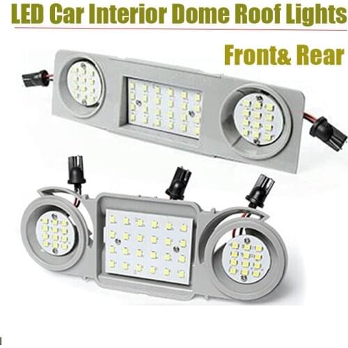 LED Car Interior Dome Roof Lights for VW Golf Passat Jetta Scirocco Sharan Tiguan Touran Skoda Octavia/Superb Seat Alhambra/Leon