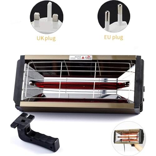 1000W Car Infrared Paint Lamp Quick Installation Paint Curing Drying Lamp Heater Light Car Body Maintenance Accessories UK Plug