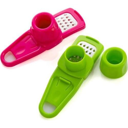 2 pieces/lot Creative Garlic Mashers & Ricers Multifunctional Kitchen Gadgets Grinding Garlic Presses Mashed Garlic Machine