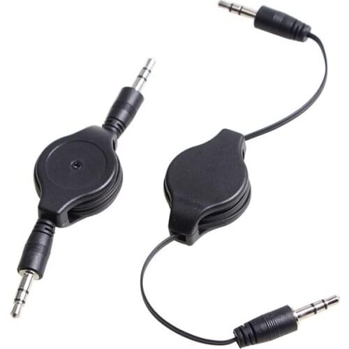 3.5mm Retractable Stereo Audio Male to Male Data Cable Data cable accessories