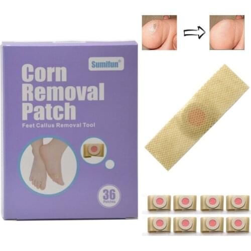 36Pcs/Set New Foot Sticker Corn Remover Warts Thorn Patch Of Calluses Patch Callosity Detox Foot Pad Curative Patches