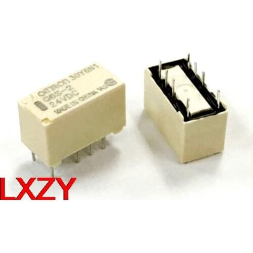 Free Shipping 5pcs/LOT Electromagnetic Relay G6S-2 G6K-2P-Y G6K-2F-Y DC5V-12V-24VDC