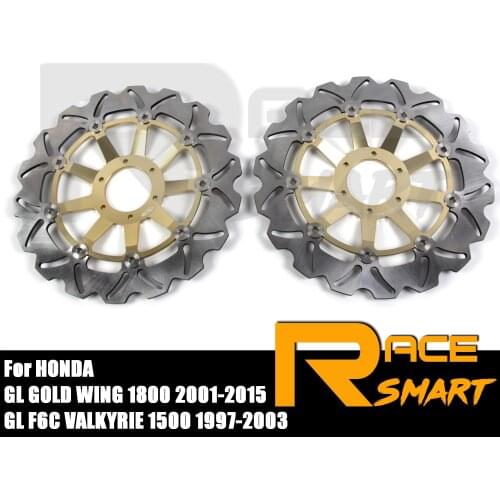 Front Brake Disks For HONDA GL1800 GOLD WING 2001-2017 Motorcycle Brake Discs Rotors GL 1800 2002 2003 2004 2005 2006 2007 2008