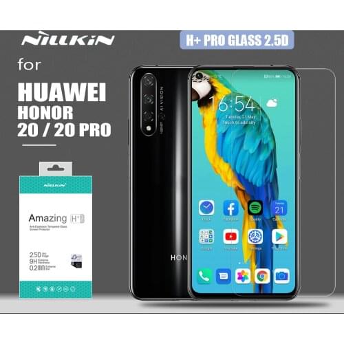 For Huawei Honor 20/20 Pro Glass Nillkin Safety H+ PRO 0.2MM Tempered Glass Protective Screen Protector for Huawei Honor 20 Pro