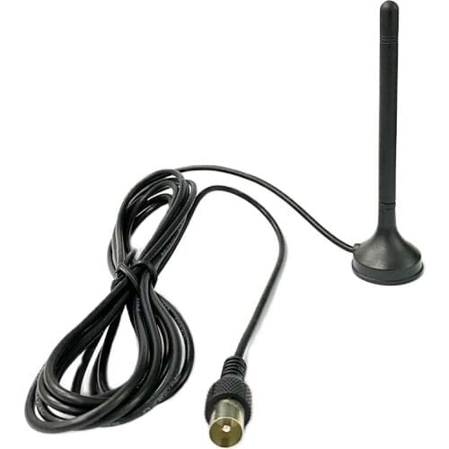 DVB-T TV Antenna Sucker 10dBi Amplifier Signal Booster Indoor Antennas 147-230/470-860MHz Communication Aerials