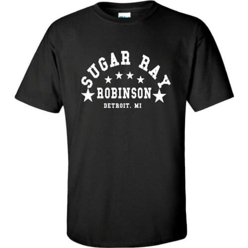 Sugar Ray Robinson Boxing Icon Training Gym Mens T-shirt