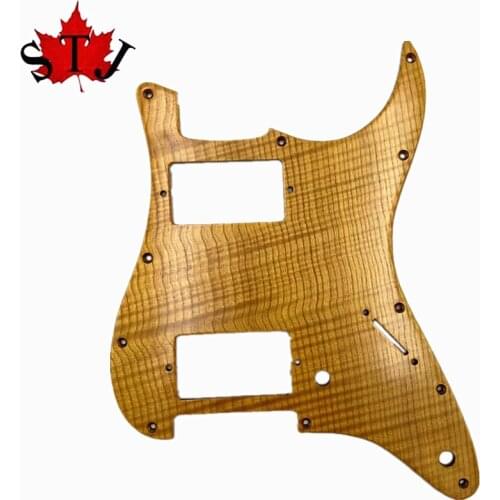 Good material Maple wood STRAT GUITAR Pickguard HH