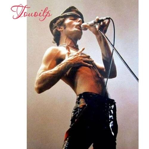 TOUOILP Full SQUARE&ROUND diy 5d Freddie Mercury 5D Diamond Painting Cross Stitch Kits 5D Diamond Embroidery Needlework Home Decoration Diamond Mosaic