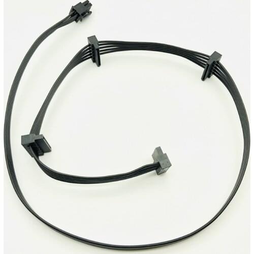 Computer Cables PCI-E 6 Pin Male 1 to 4 SATA Female Power Supply Splitter Supply Cable for Corsair RM650X RM750X RM850X RM1000X