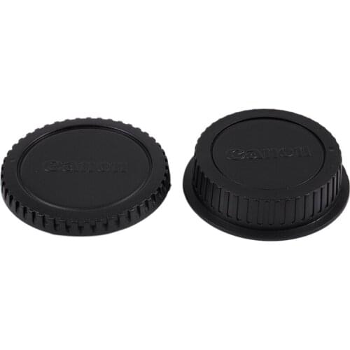 Camera Body Cap and Rear Lens Cover Cap for Canon EOS
