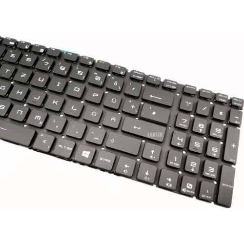 Deutsch (DE)/German Backlight keyboard for MSI Gaming GP62 2QE/GP62 6QE/GP62 6QF Leopard Pro