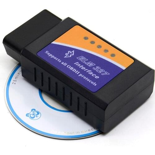 OBD2 V2.1 Bluetooth Mini ELM327 ELM 327 OBDII Diagnostic Interface Auto Car Diagnostic Scanner for android torque software