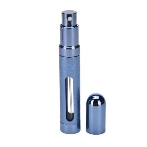 12ML Portable Travel Aluminum Cosmetic Empty Spray Scent Pump Tool Mini Perfume Bottle Atomizer Refillable Perfume Spray Bottle