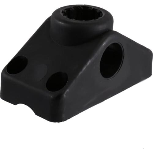 Durable Plastic Kayak Rod Mounting Brackets Fishing Equipment Black