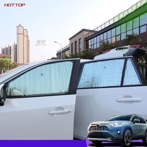 Sun Shade Side Window Sunshade Cover Mesh Visor Shield Screen Solar UV Protection for Toyota RAV4 2019 2020 5th