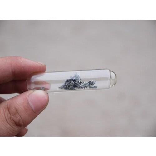 Glass-sealed vanadium High-purity dendritic vanadium Vgreater or equal to 99.9% rare refractory metal 1 gram