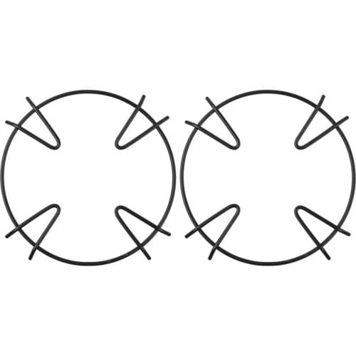 2PCS Universal Gas Stove Shelf Cast Iron Wok Support Kitchen Stove Support Portable Outdoor Camping Gas Stove Fixed Bracket