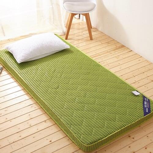VESCOVO 90*200 100*200 hard cooling Mattress topper twin size tatami student matras bed topper 120*200