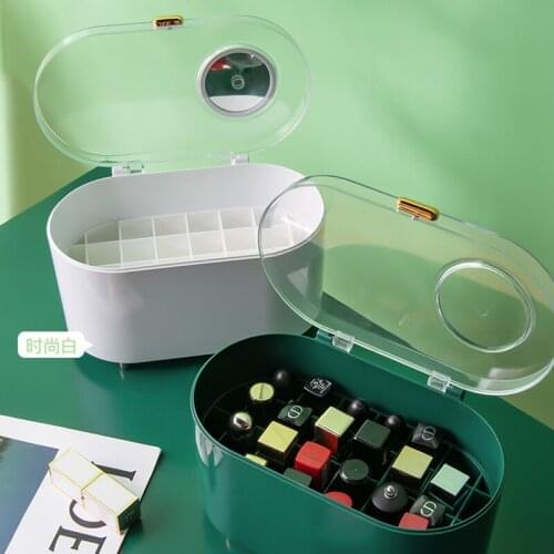Msjo Lipstick Storage Drawer Storage Box Waterproof Dust Proof Bathroom Makeup Organizer Desktop Beauty Cosmetic OrganizerKA0077