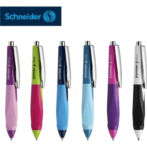 1pcs Schneider Dolphin Neutral Pen 0.4mm Soft Glue Grasp Signature Student Examination Office Stationery Pressing Core Mechanism
