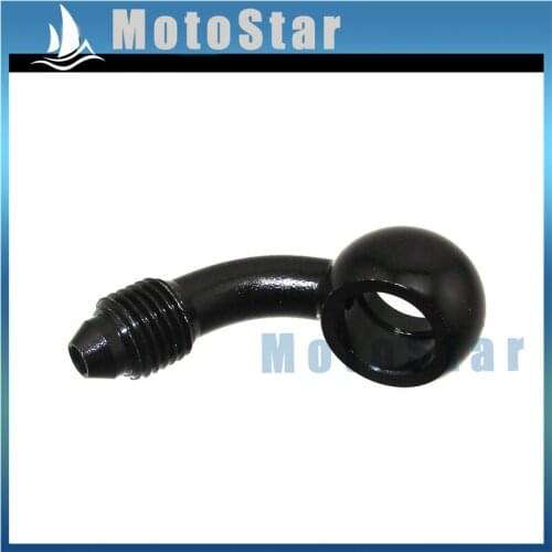 10mm Banjo Bolt AN-3 For Motorcycle Brake Line Fitting - 75 Degree