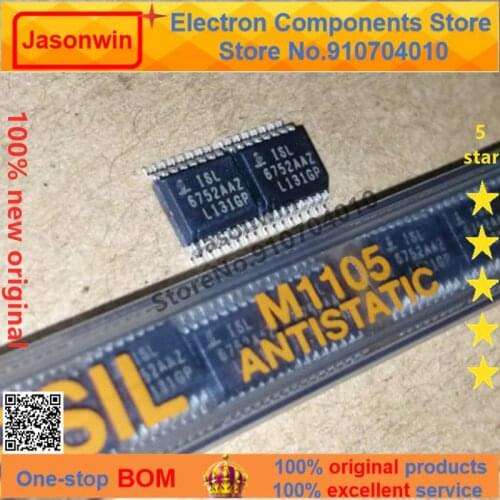 100% nuevo 50 unids/lote original ISL6752 ISL6752AAZ 6752AAZ ISL6752AAZA SSOP16 IC chips Power Chip