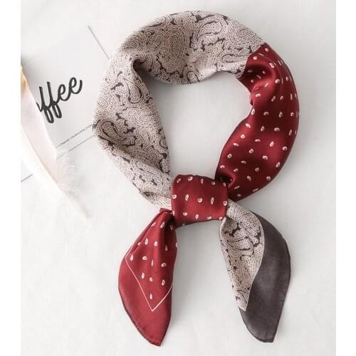 2021 Fashion Silk Scarf spring autumn Sunscreen quality shawl womens Square luxury silk scarves lady beach printed headscarf