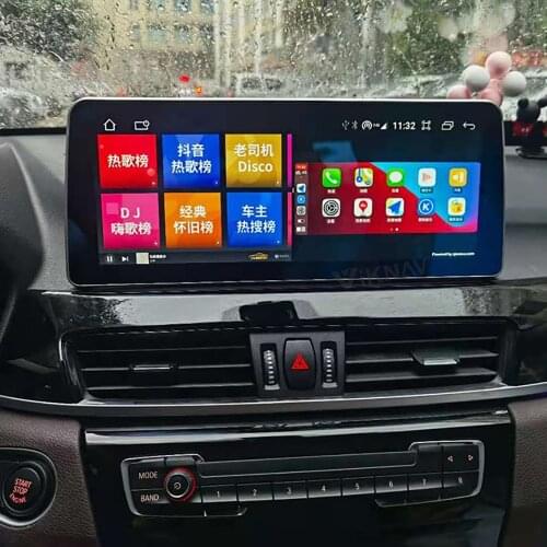 Car radio for bmw x1 f48 e48 android gps tape recorder video player autoradio stereo receiver touch screen Snapdragon chip