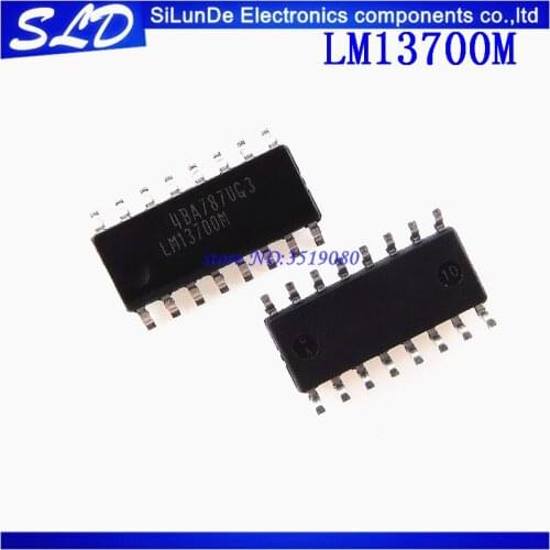 Free Shipping 20pcs/lot LM13700MX LM13700M LM13700 SOP16 new and original in stock
