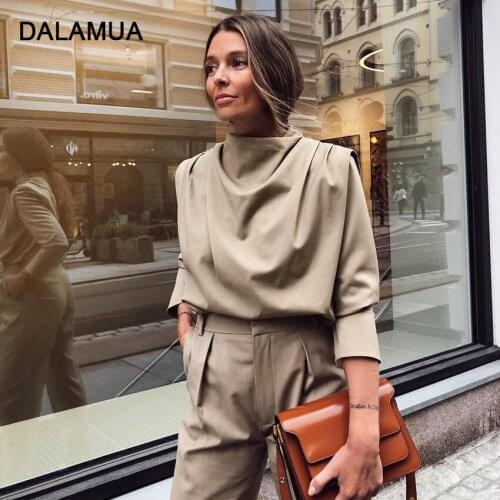 Блузки с цветами DALAMUA China At AliExpress