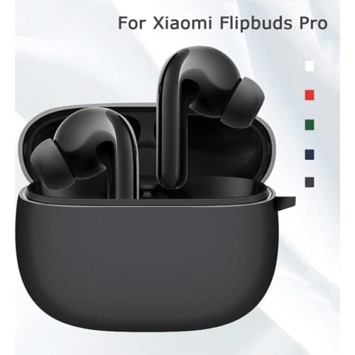 For Xiaomi Flipbuds Pro Case Cover Silicone Protector Shell Pouch for Flipbuds Pro TWS Wireless Earphone Protective Sleeve Box