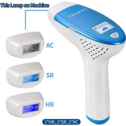 TUMAKOU IPL Hair removal Epilator a Laser Permanent Hair Removal Machine Face Body Electric depilador 500000 Flashes Home Use