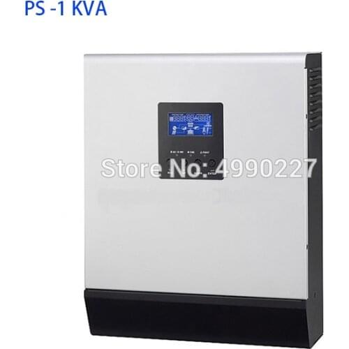 1KVA Pure Sine Wave Hybrid Solar Inverter 12V DC 220V/230V/240VAC 50HZ60HZ Built-in PWM 50A Solar Charge Controller for Home Use
