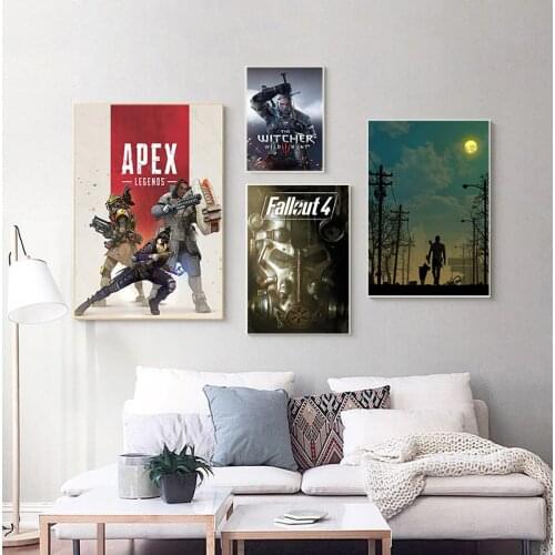 Classic Game Canvas Painting Posters And Prints Wall Art Picture Abstract Decorative Home Decor Tableau