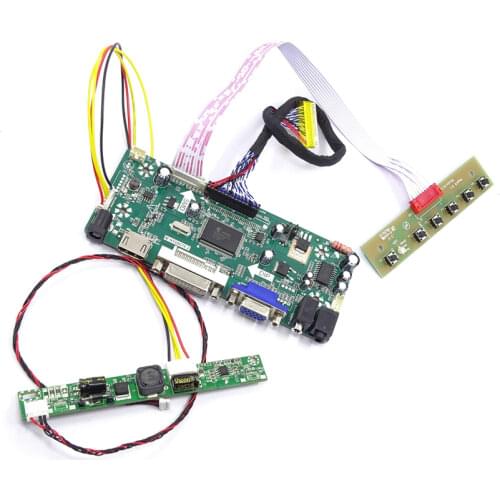 Kit Work for LQ133M1LW02 30pin LED Remote 2AV HDMI VGA LCD LVDS Display Panel DIY Controller Board Screen Monitor 1920x1080