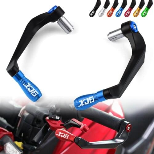 XJ6 Logo For YAMAHA XJ6 DIVERSION XJ 6 Accessories Motorcycle Lever Falling Protection Handlebar Proguard System All Years Guard