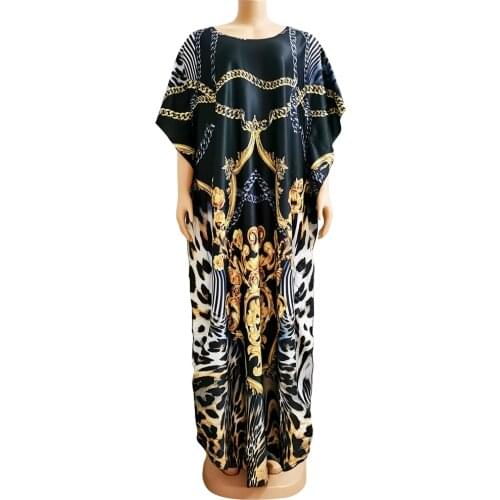 Muslim Dress Women Abaya American Clothing Dubai Turkey Indian Print Party Causal Islamic Kaftan Vestidos Femme Abayas