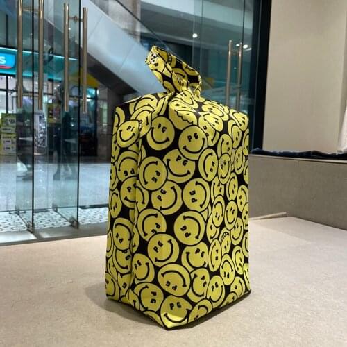 2021 new golf shoe bag womens nylon fabric is dirt-resistant and wear-resistant, foldable fashion printed golf shoes