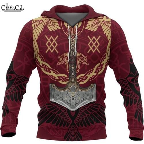 CLOOCL Newest Beautiful Mjolnir Viking 3D Printed Men Hoodies Sweatshirts Harajuku Fashion Autumn Casual Tops Drop Shipping