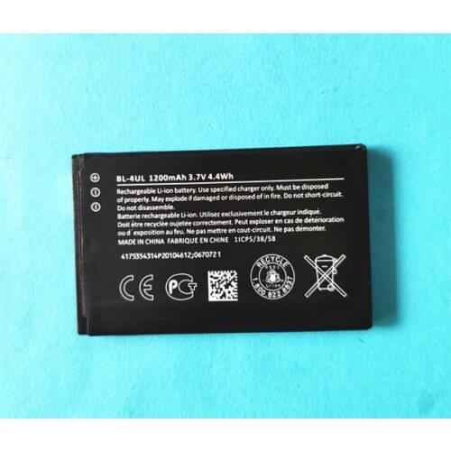 NEW BL-4UL 4UL Li-ion Mobile Phone Battery for Nokia Asha 225 Asha225 RM-1011 RM-1126 RM 1011 1126 BL 4UL 1200mAh