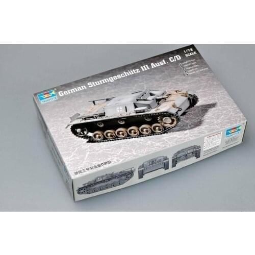 Trumpeter 1/72 07257 Sturmgeschutz III Ausf C/D