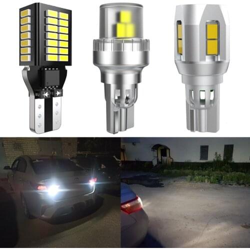 W16W T15 LED Bulb Canbus Error Free Backup Reverse 921 912 for toyota avensis t25 t27 prius rav4 corolla verso 2004 2009 tacoma
