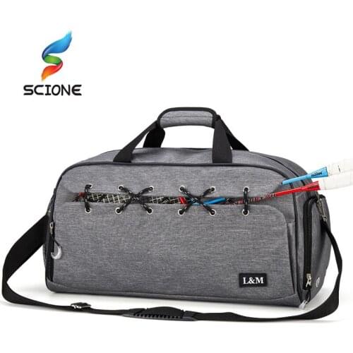 Womens Sports Bag Outdoor Fitness Portable Multifunction Training Handbag Waterproof Breathable Casual Exercise Shoulder Bag