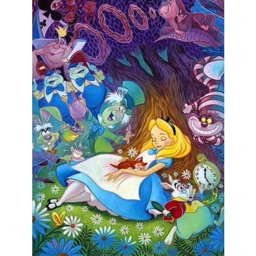 Disney 5D DIY Diamond Painting Princess Mickey Mouse Castle Full of Diamond Embroidery Exquisite Handmade Interior Decoration