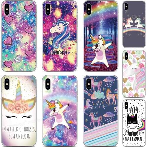 Colorful Unicorn Cover For ZTE Blade V2020 Libero S10 A3 A5 A7 2020 L8 2019 Axon 10 11 Pro V9 V10 Vita A7s 20 Smart Phone Case